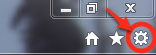 select IE gear icon
